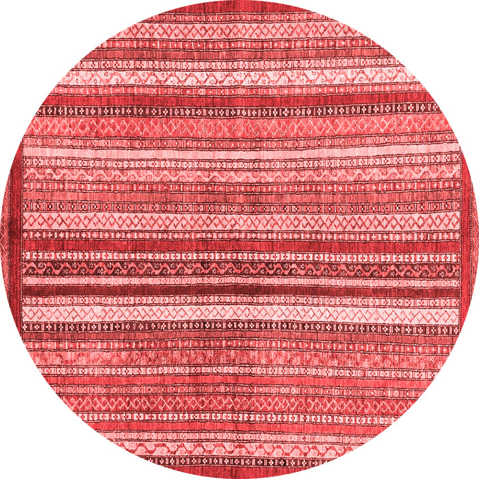 Machine Washable Abstract Red Modern Rug, wshabs3450red