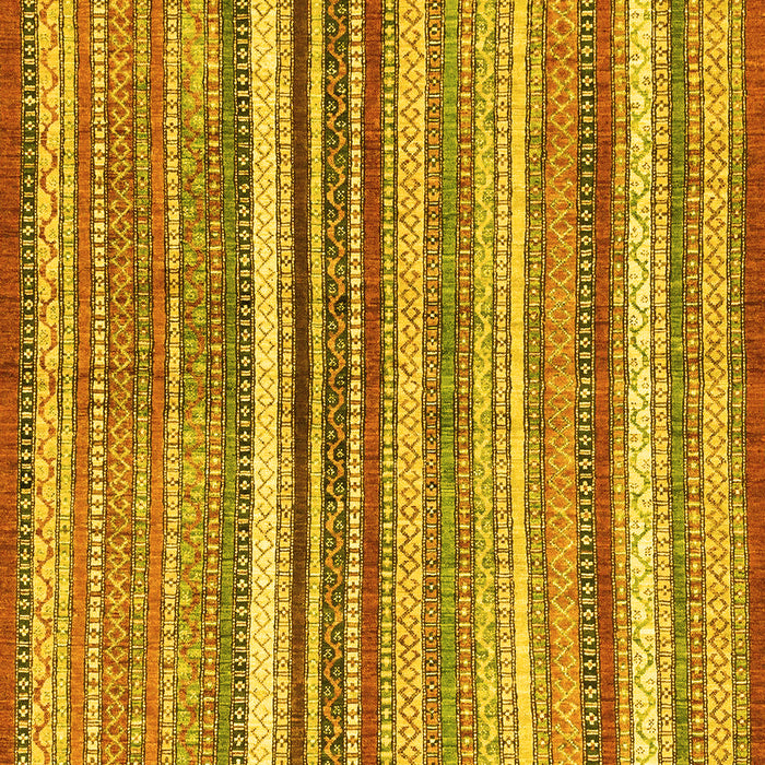 Abstract Yellow Modern Rug, abs3450yw