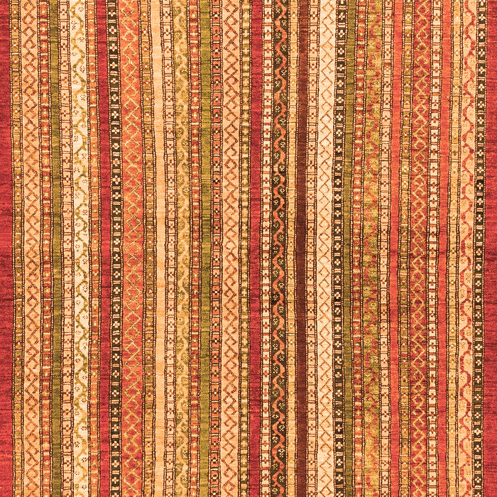 Abstract Orange Modern Rug, abs3450org