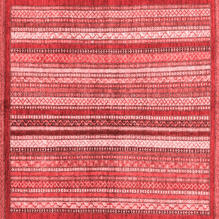 Machine Washable Abstract Red Modern Rug, wshabs3450red