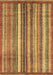 Abstract Brown Modern Rug, abs3451brn