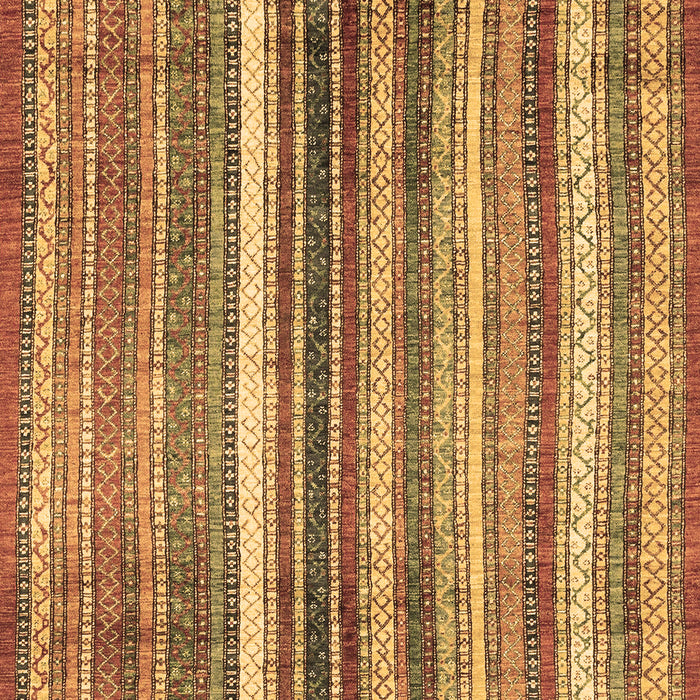 Abstract Brown Modern Rug, abs3451brn