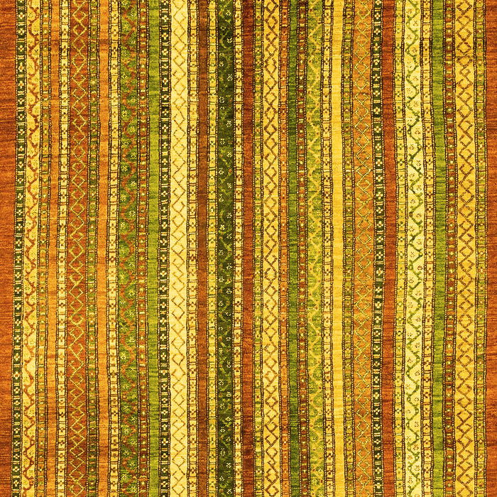 Abstract Yellow Modern Rug, abs3451yw