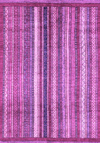 Abstract Purple Modern Rug, abs3451pur