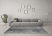 Machine Washable Abstract Gray Modern Rug in a Living Room,, wshabs3451gry