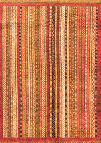 Abstract Orange Modern Rug, abs3452org