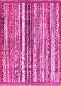 Abstract Pink Modern Rug, abs3452pnk