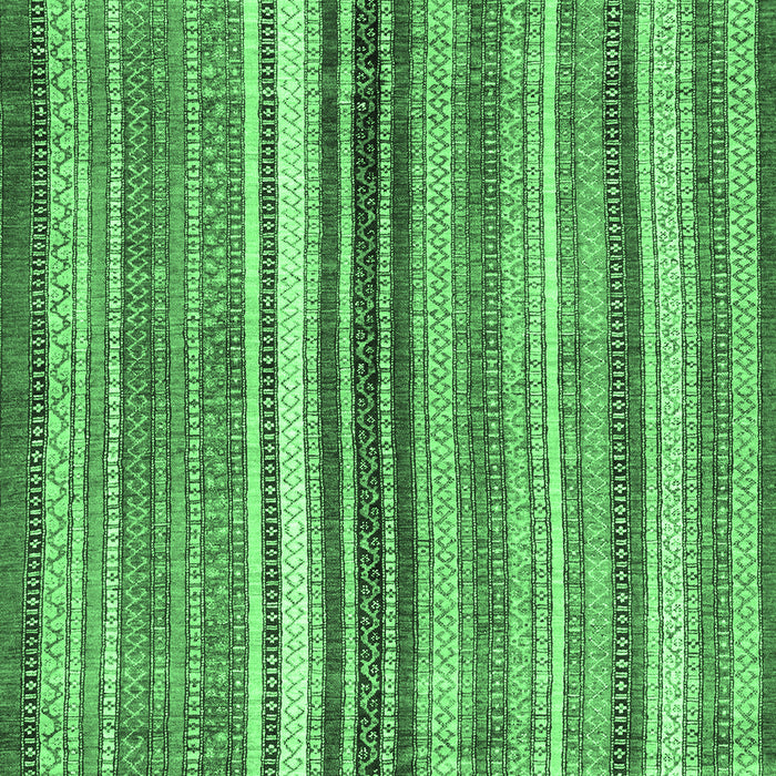 Abstract Emerald Green Modern Rug, abs3452emgrn