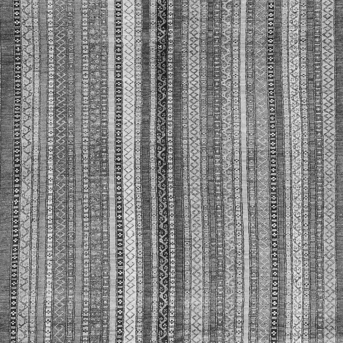 Machine Washable Abstract Gray Modern Rug, wshabs3452gry