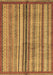 Machine Washable Abstract Brown Modern Rug, wshabs3453brn