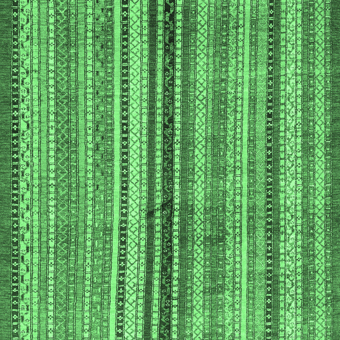 Machine Washable Abstract Emerald Green Modern Area Rugs, wshabs3453emgrn