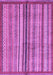 Machine Washable Abstract Purple Modern Area Rugs, wshabs3453pur