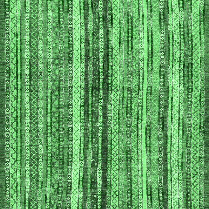 Machine Washable Abstract Emerald Green Modern Area Rugs, wshabs3454emgrn