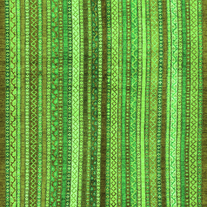Machine Washable Abstract Green Modern Area Rugs, wshabs3454grn