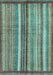 Machine Washable Abstract Light Blue Modern Rug, wshabs3454lblu