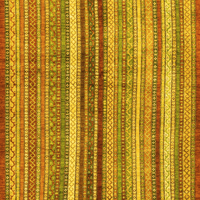 Abstract Yellow Modern Rug, abs3454yw