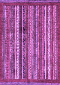 Abstract Purple Modern Rug, abs3455pur