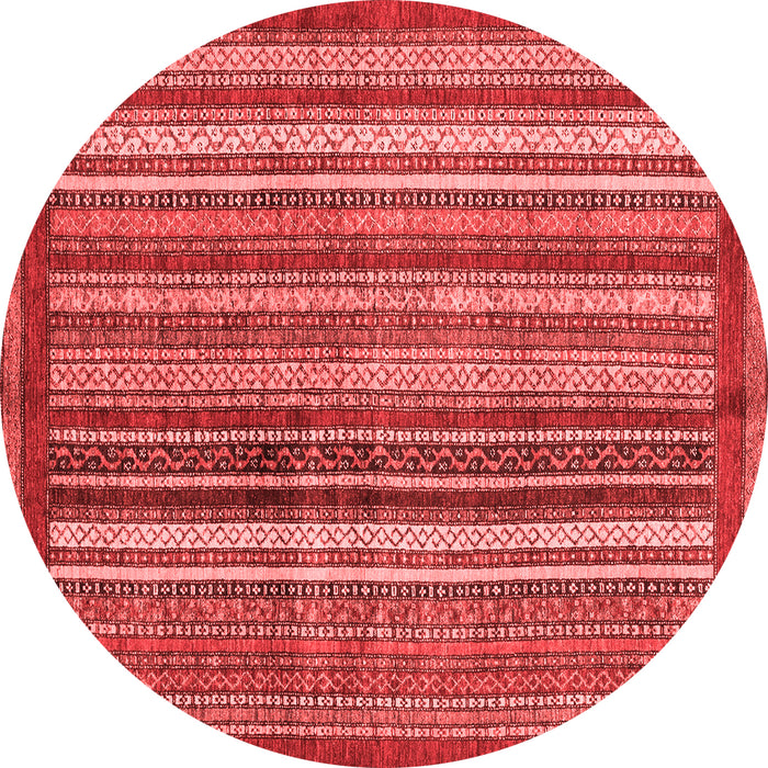 Machine Washable Abstract Red Modern Rug, wshabs3455red
