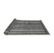 Sideview of Abstract Gray Modern Rug, abs3455gry