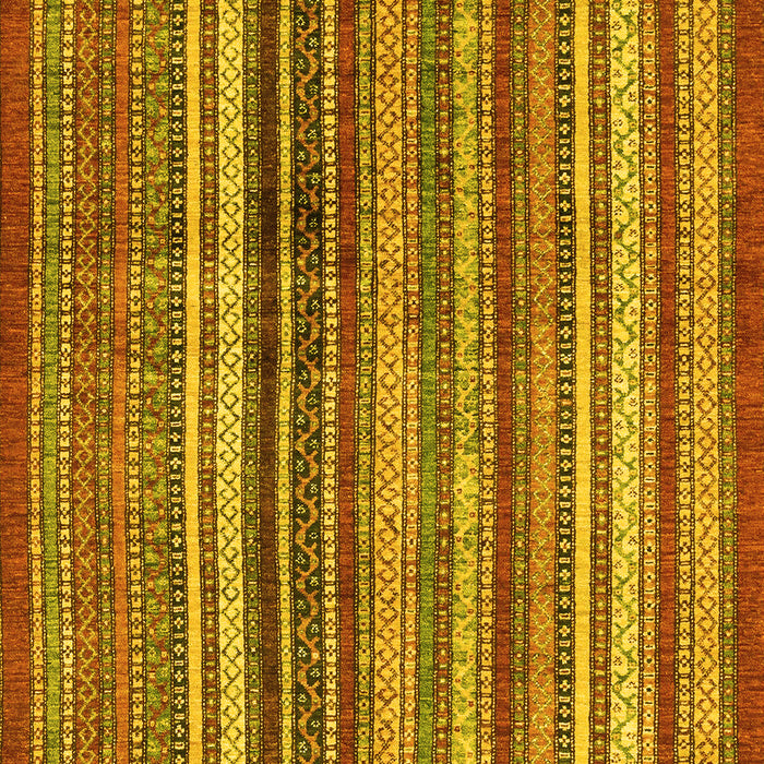 Abstract Yellow Modern Rug, abs3455yw