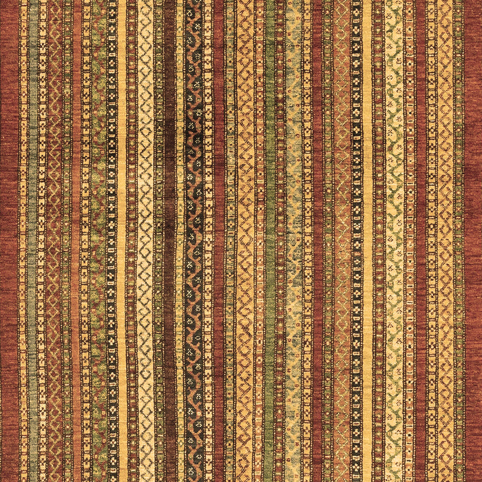 Machine Washable Abstract Brown Modern Rug, wshabs3455brn