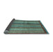 Sideview of Abstract Light Blue Modern Rug, abs3455lblu