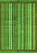 Abstract Green Modern Rug, abs3455grn