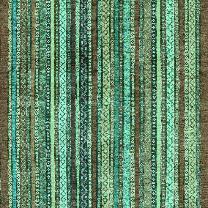 Abstract Turquoise Modern Rug, abs3455turq