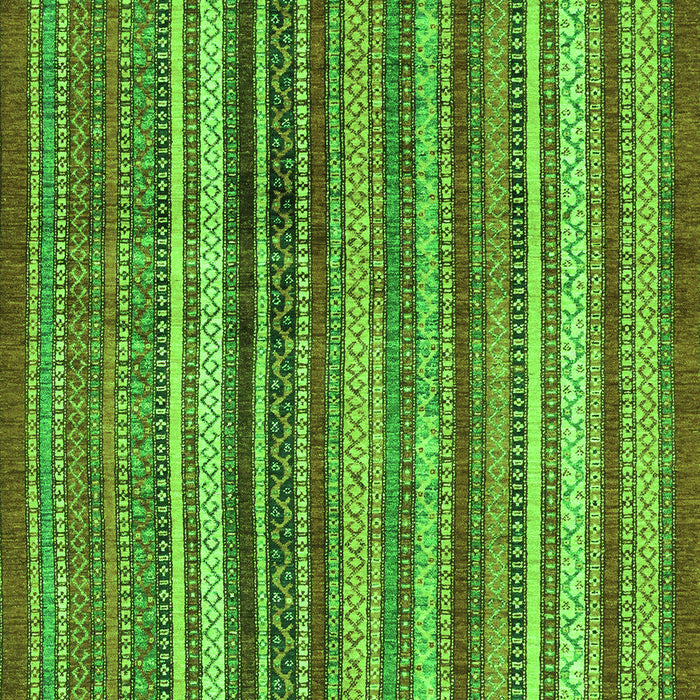 Machine Washable Abstract Green Modern Area Rugs, wshabs3455grn