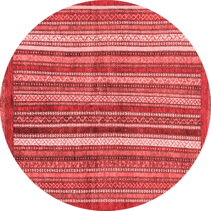 Abstract Red Modern Rug, abs3456red