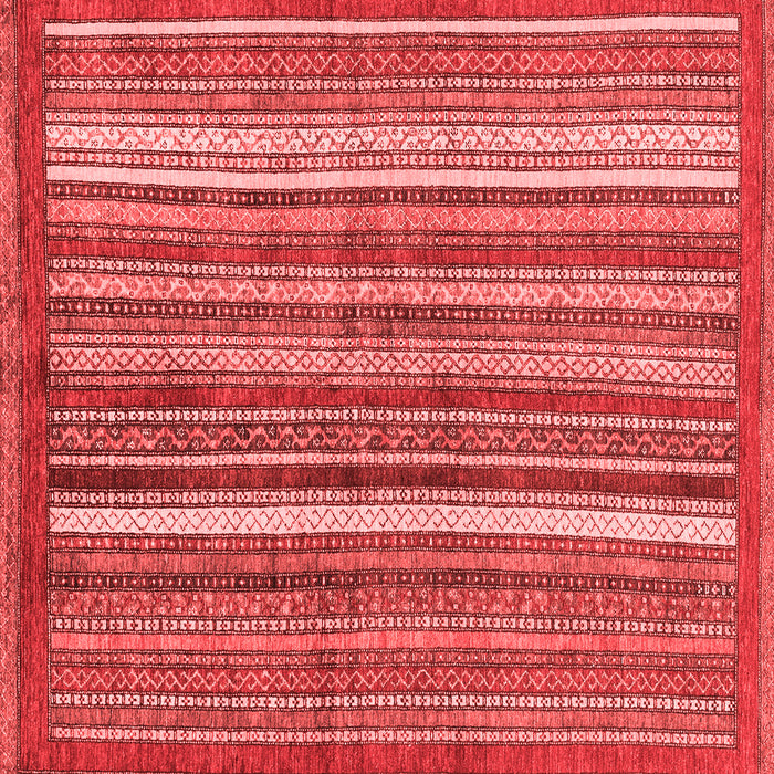 Abstract Red Modern Rug, abs3456red