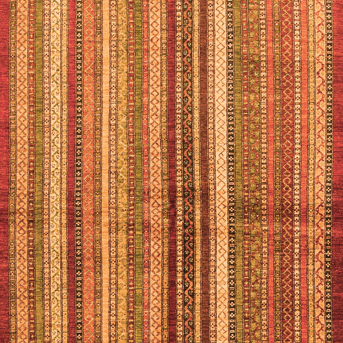 Abstract Orange Modern Rug, abs3457org