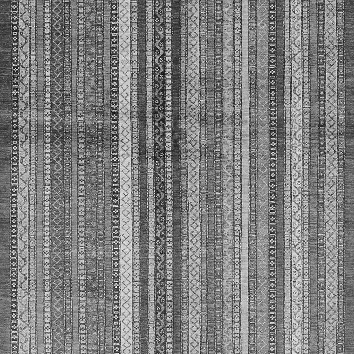 Machine Washable Abstract Gray Modern Rug, wshabs3457gry