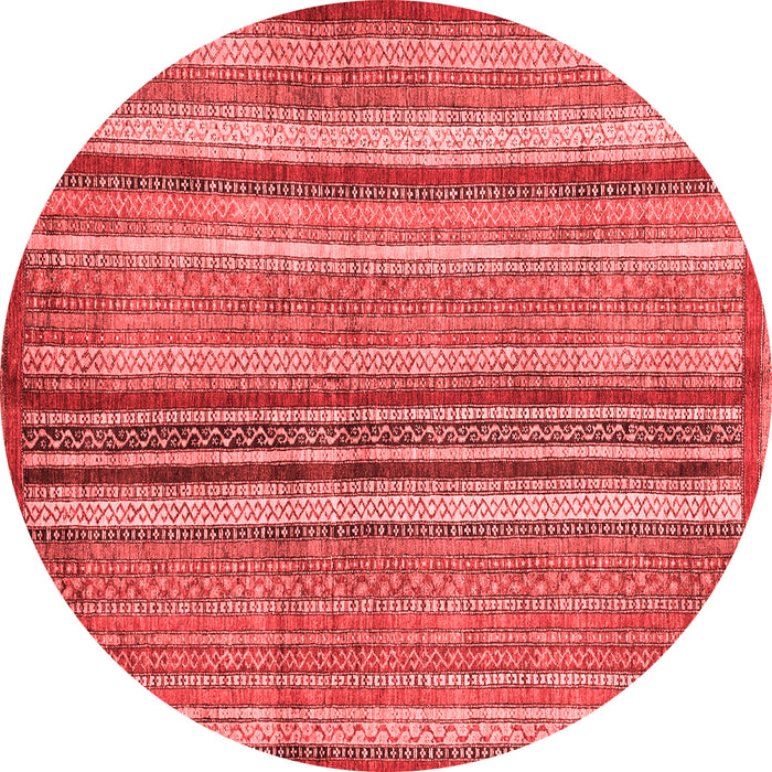 Machine Washable Abstract Red Modern Rug, wshabs3458red