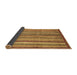 Sideview of Abstract Brown Modern Rug, abs3458brn