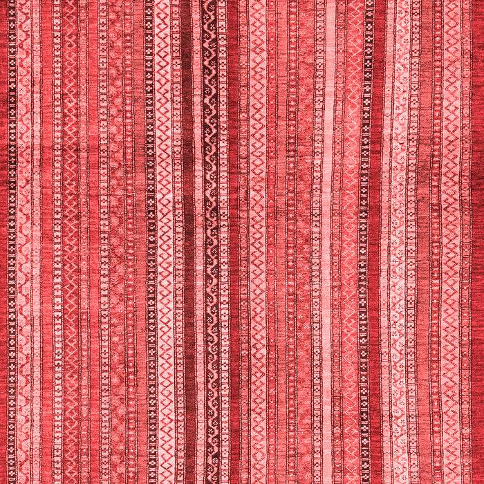 Machine Washable Abstract Red Modern Rug, wshabs3458red