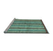 Sideview of Machine Washable Abstract Light Blue Modern Rug, wshabs3459lblu