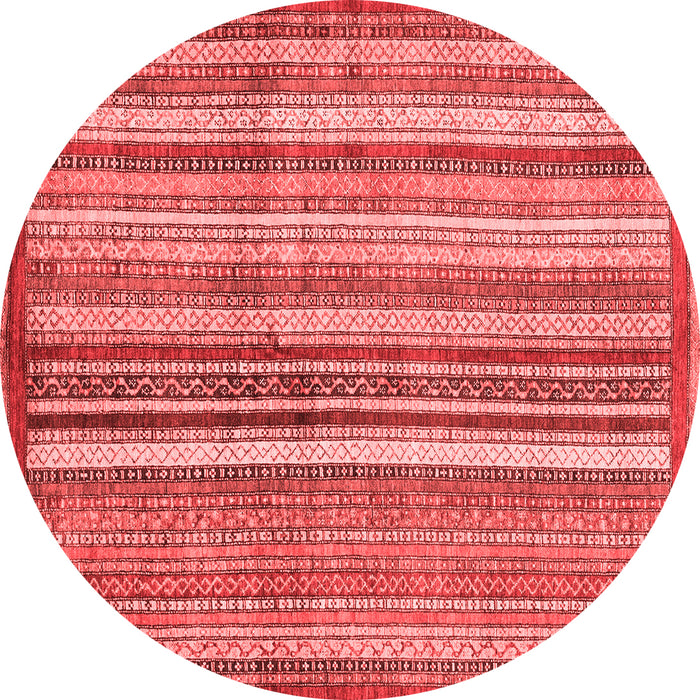 Machine Washable Abstract Red Modern Rug, wshabs3459red