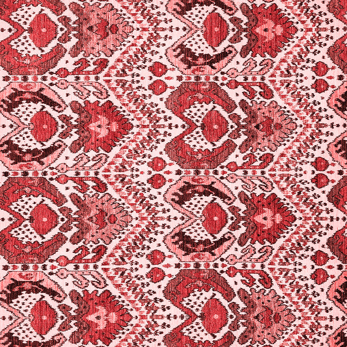 Machine Washable Abstract Red Modern Rug, wshabs345red