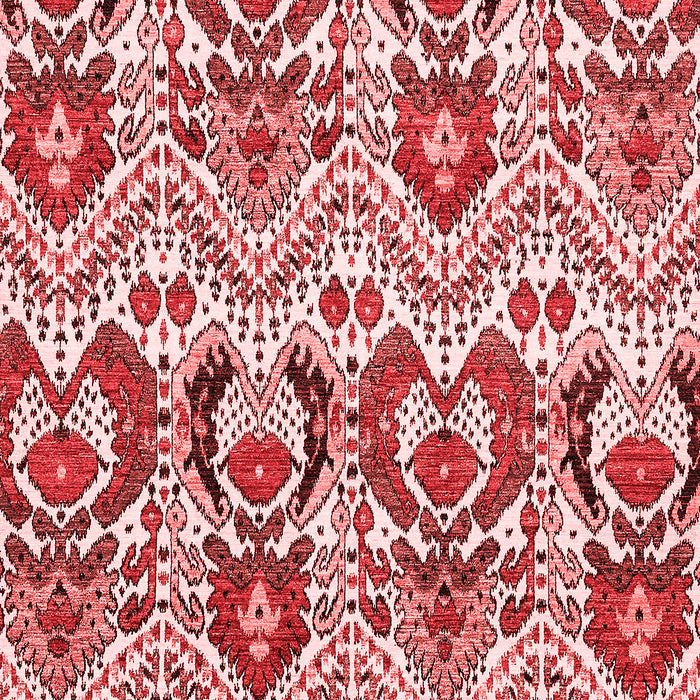 Machine Washable Abstract Red Modern Rug, wshabs345red