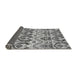 Sideview of Abstract Gray Modern Rug, abs345gry