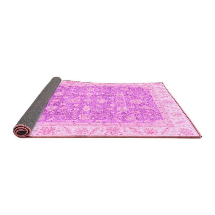 Sideview of Oriental Pink Traditional Rug, abs3460pnk