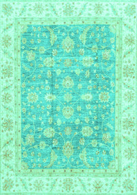 Oriental Turquoise Traditional Rug, abs3460turq