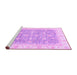 Sideview of Machine Washable Oriental Purple Traditional Area Rugs, wshabs3460pur