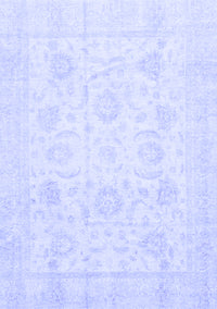 Oriental Blue Traditional Rug, abs3461blu