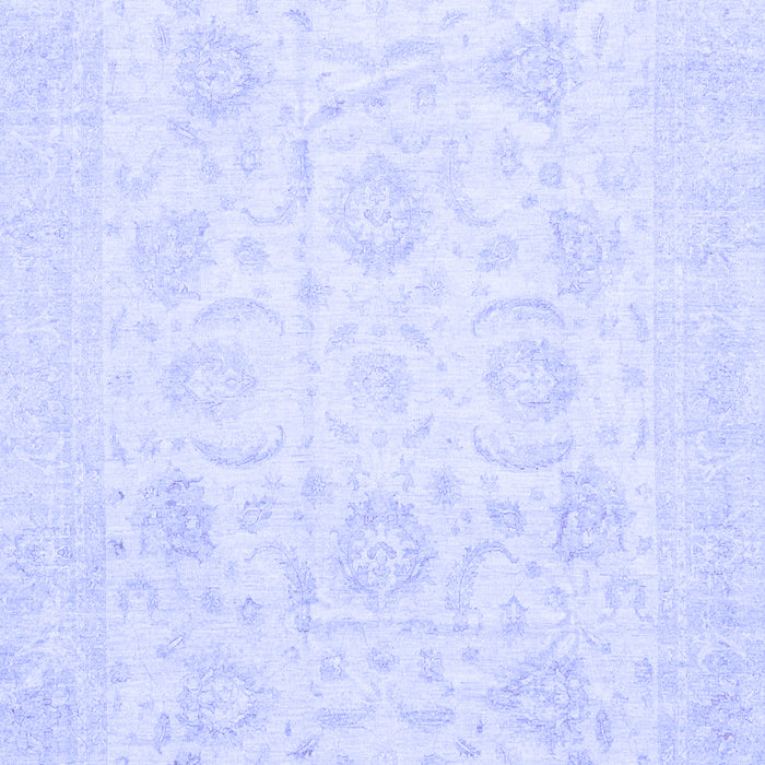 Oriental Blue Traditional Rug, abs3461blu