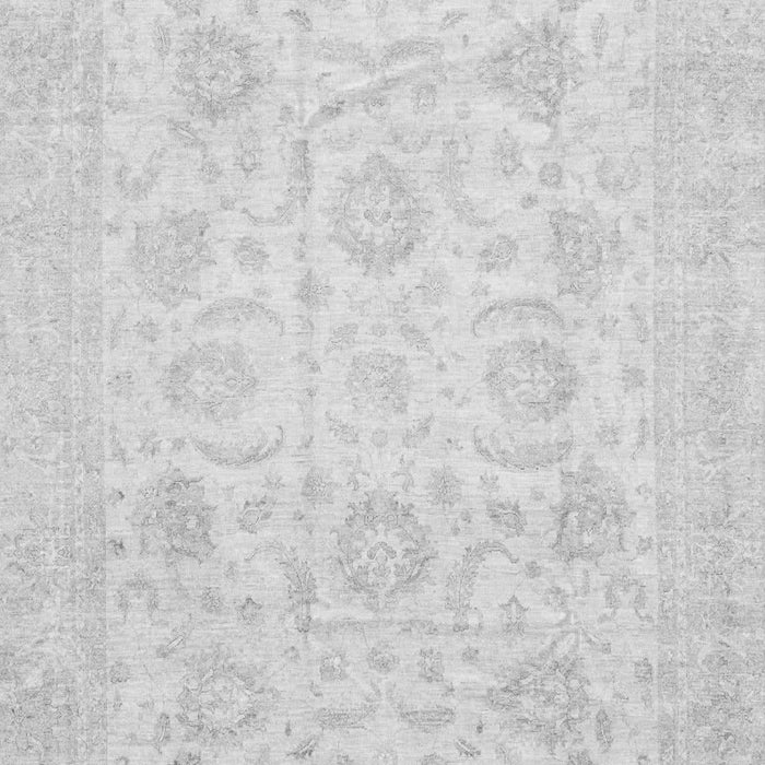 Machine Washable Oriental Gray Traditional Rug, wshabs3461gry