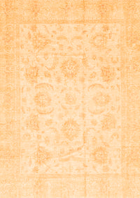 Oriental Orange Traditional Rug, abs3461org