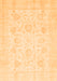 Oriental Orange Traditional Rug, abs3461org