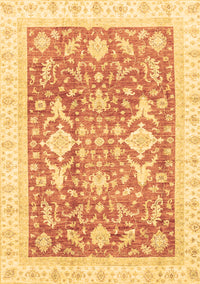 Oriental Brown Traditional Rug, abs3462brn